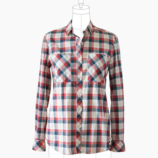 gather here classes - Buttondown Shirt - meets 3 times - Default - gatherhereonline.com