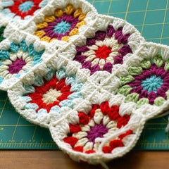 gather here classes - Crochet Flowers in the Snow - Default - gatherhereonline.com