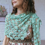 gather here classes-Crochet Succulent Shawl CAL (KAL) - meets three times-class-gather here online