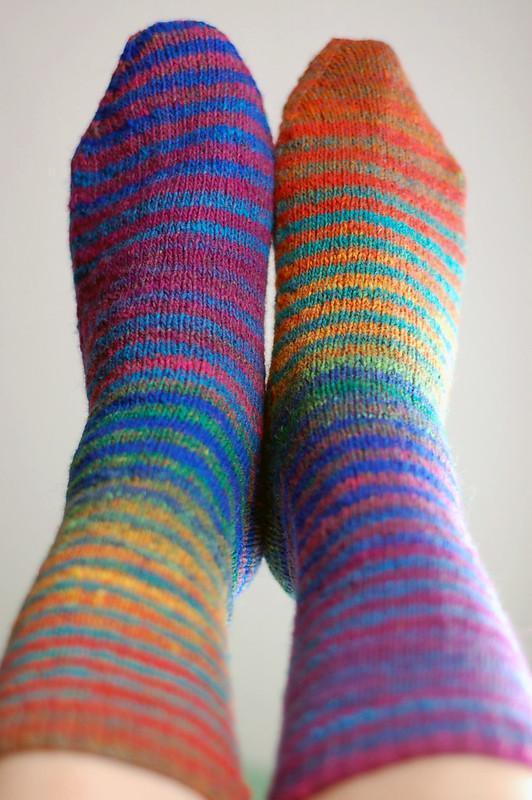 gather here classes - First Toe-Up Socks - meets twice - - gatherhereonline.com