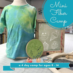 gather here classes-Mini Summer Vacation Fiber Camp - meets 4 times-class-Default-gather here online