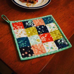 gather here classes - Quilting II - a Patchwork Potholder - Default - gatherhereonline.com