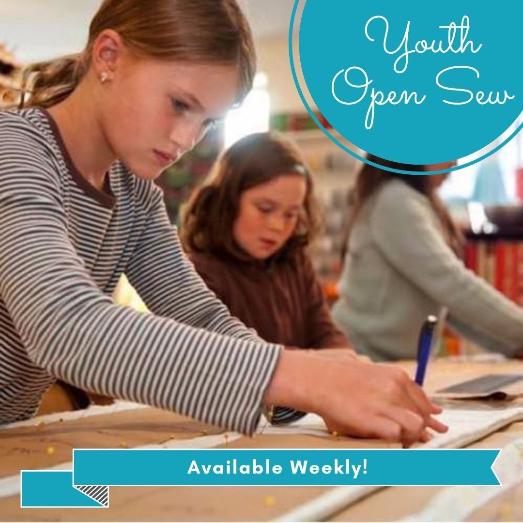 gather here classes-Youth Open Sew-class-gather here online