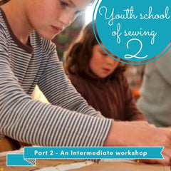 gather here classes-Youth School of Sewing TWO - 6 sessions-class-gather here online