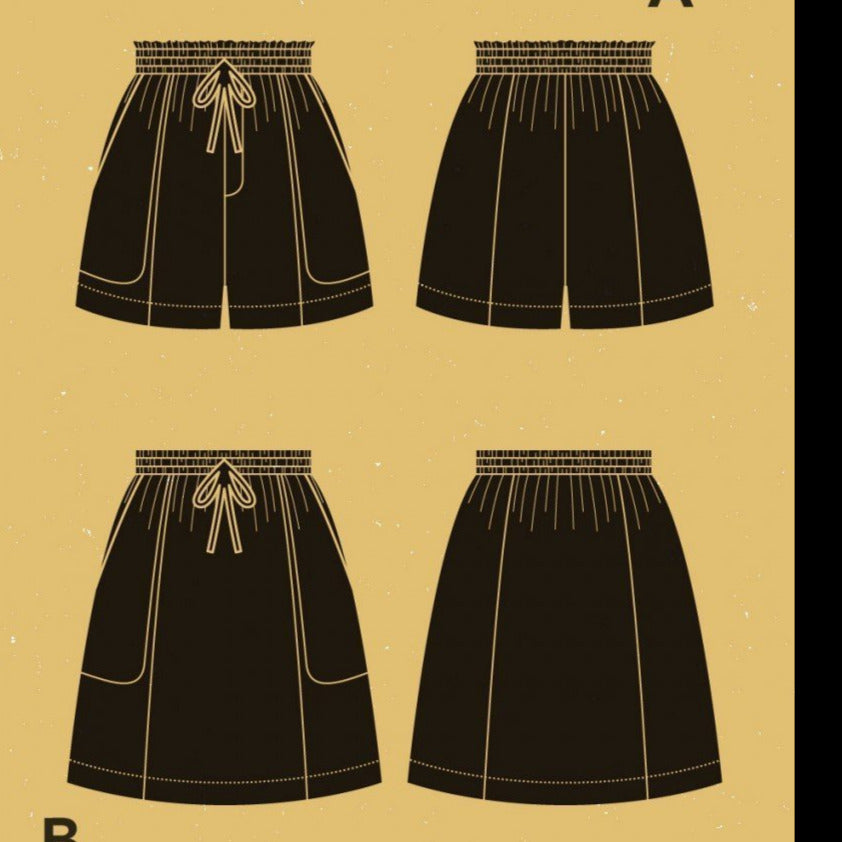 gather here classes - deer & doe goji skirt/shorts - meets twice - Default - gatherhereonline.com