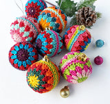 gather here classes-Crochet - Holiday Baubles-class-gather here online