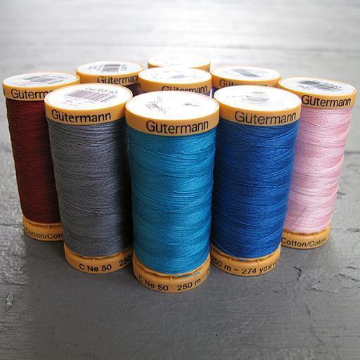 Gutermann - 250m Gutermann Cotton Thread to match - - gatherhereonline.com