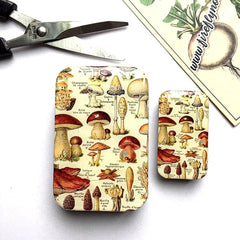 Firefly Notes-Mushroom Small Notions Tin-knitting notion-gather here online