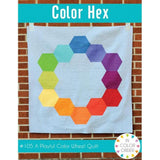 In Color Order - Jeni Baker-Color Hex Quilt Pattern-quilting pattern-gather here online