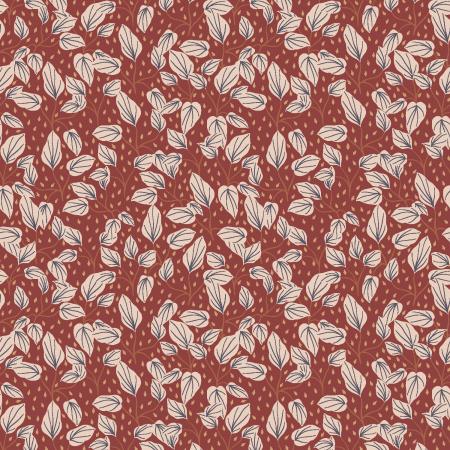 RJR-Leaf Fall on Brick Red-fabric-gather here online