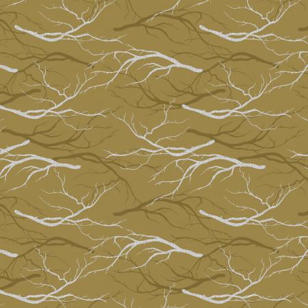 RJR-Dense Forest on Light Olive Metallic-fabric-gather here online