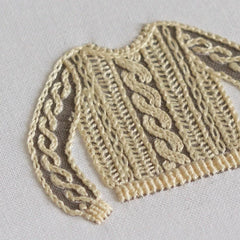 gather here classes-Sweater Embroidery Sampler workshop-class-gather here online