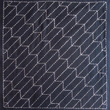 Olympus-Sashiko Sampler, No. 209 - Yabane Navy-embroidery pattern-gather here online