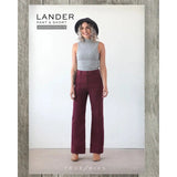 True Bias-Lander Pant & Short Pattern-sewing pattern-gather here online