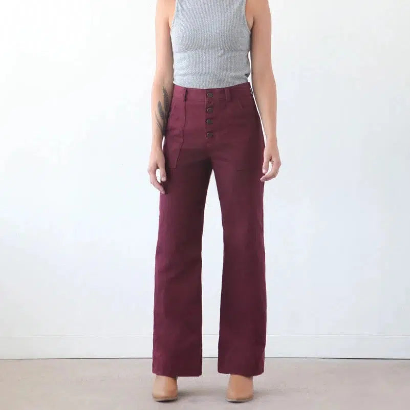 True Bias-Lander Pant & Short Pattern-sewing pattern-gather here online