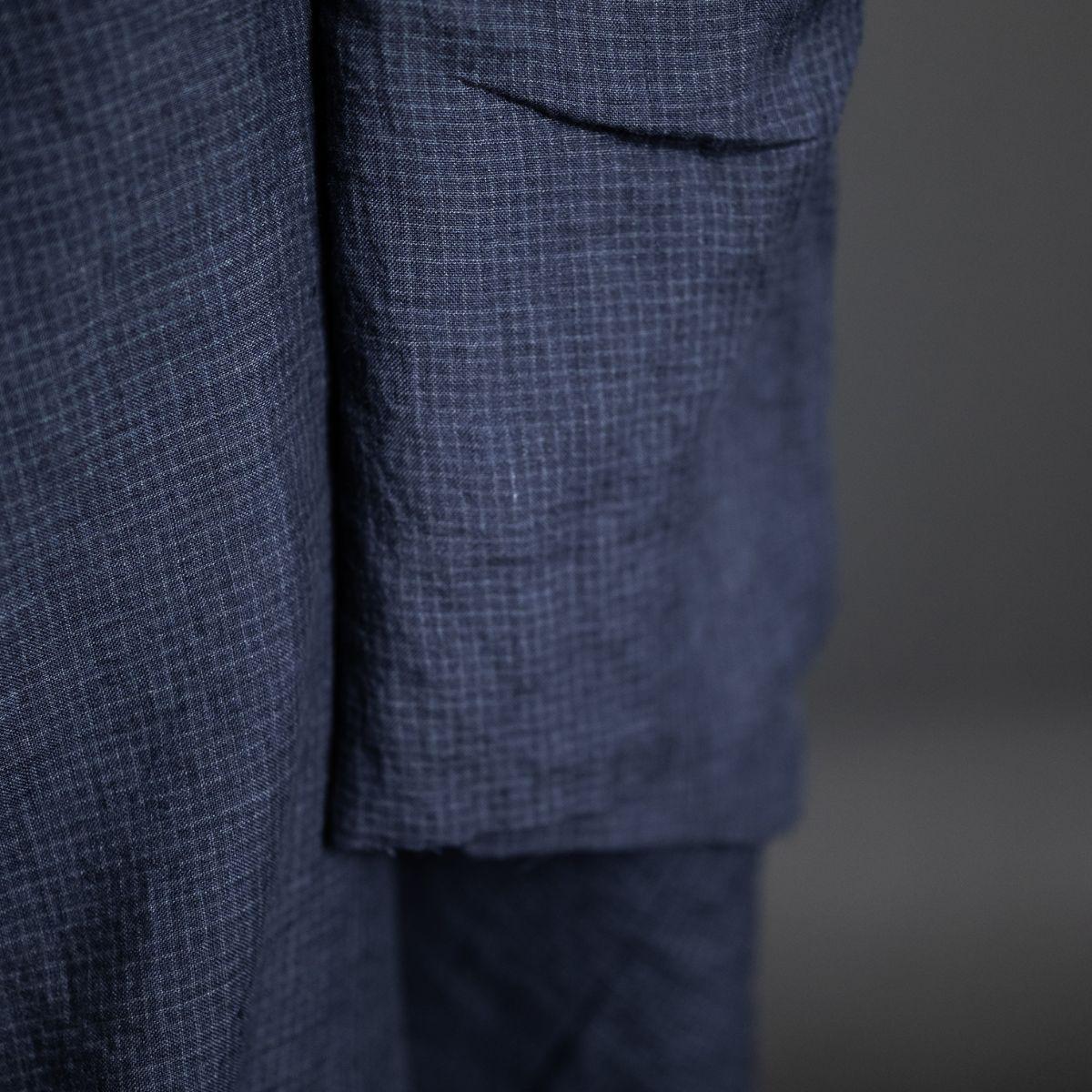 Merchant & Mills-Little March Check European Laundered Linen-fabric-gather here online