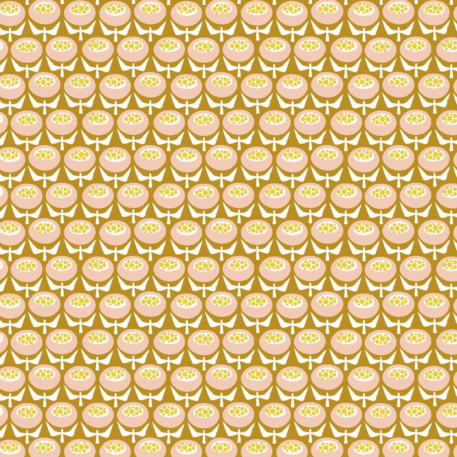 Cotton + Steel-Buttercup Yellow-fabric-gather here online