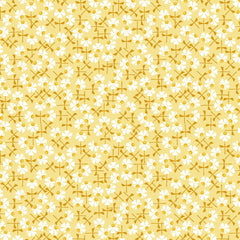 Cotton + Steel-Flowery Yellow-fabric-gather here online