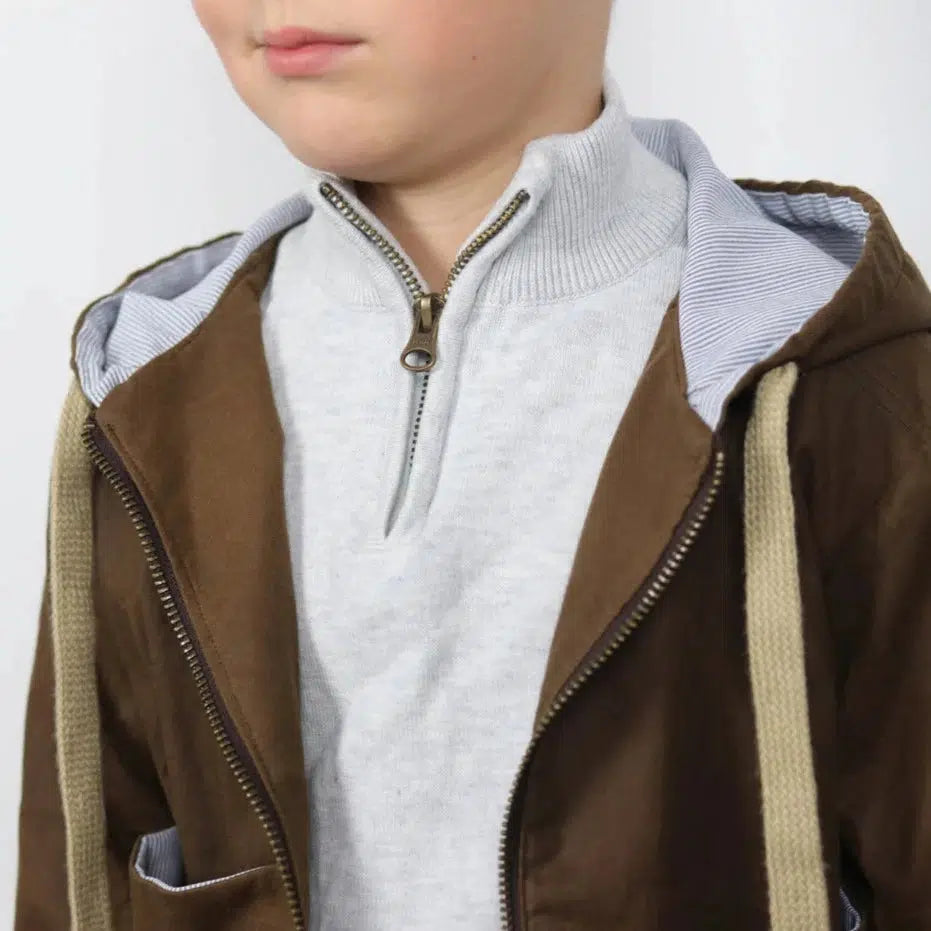 Ikatee-Sam Parka Jacket Pattern-sewing pattern - kids-gather here online