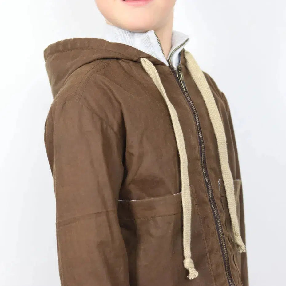 Ikatee-Sam Parka Jacket Pattern-sewing pattern - kids-gather here online