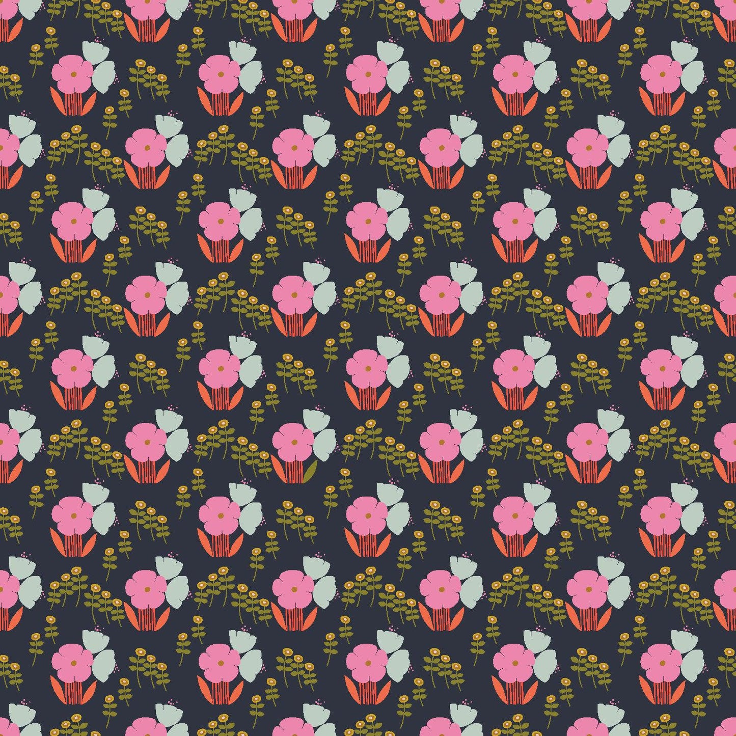 Cotton + Steel-Althea Rosebloom-fabric-gather here online