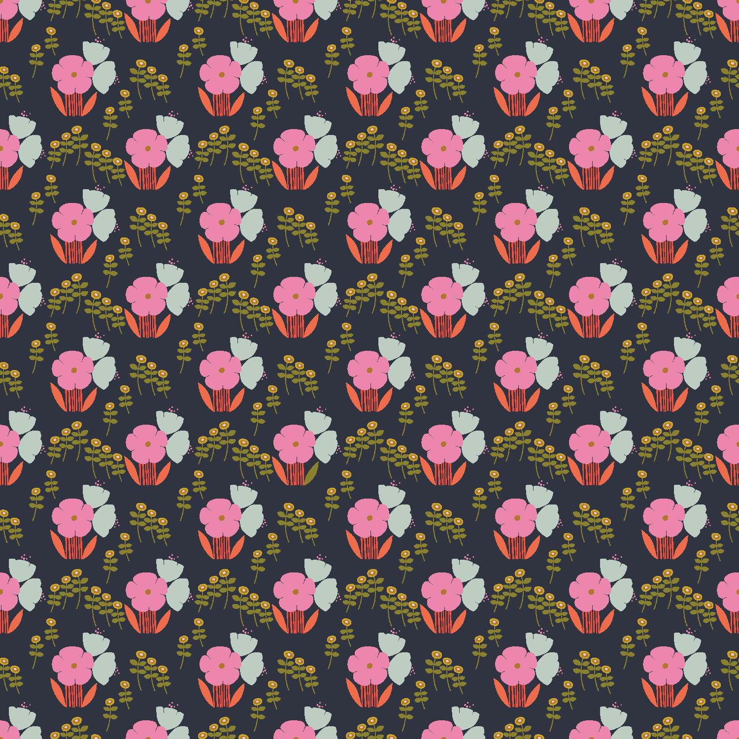 Cotton + Steel-Althea Rosebloom-fabric-gather here online