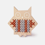 Moon Picnic-Cross Stitch Friends - Owl-craft kit-gather here online