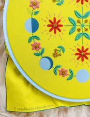 gather here classes-Moonflow Embroidery Workshop-class-gather here online