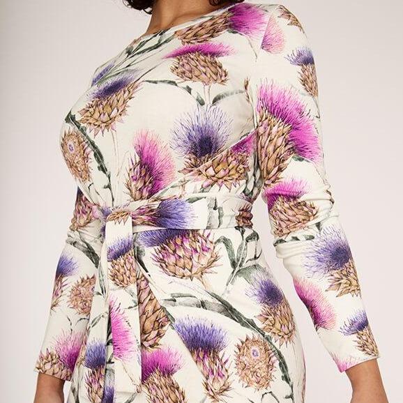 Kielo Wrap Dress Pattern – gather here online