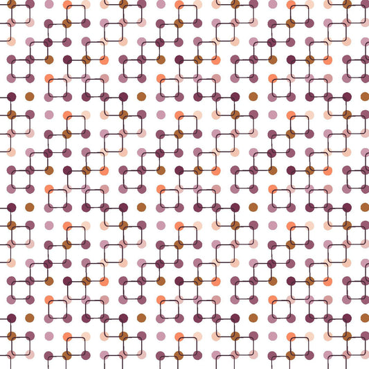 Cotton + Steel-Connect The Dots Mystique Violet-fabric-gather here online