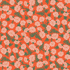 Cotton + Steel-Dianthus Red-fabric-gather here online