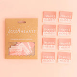 Sarah Hearts-Thanks I Made It Woven Labels-notion-gather here online