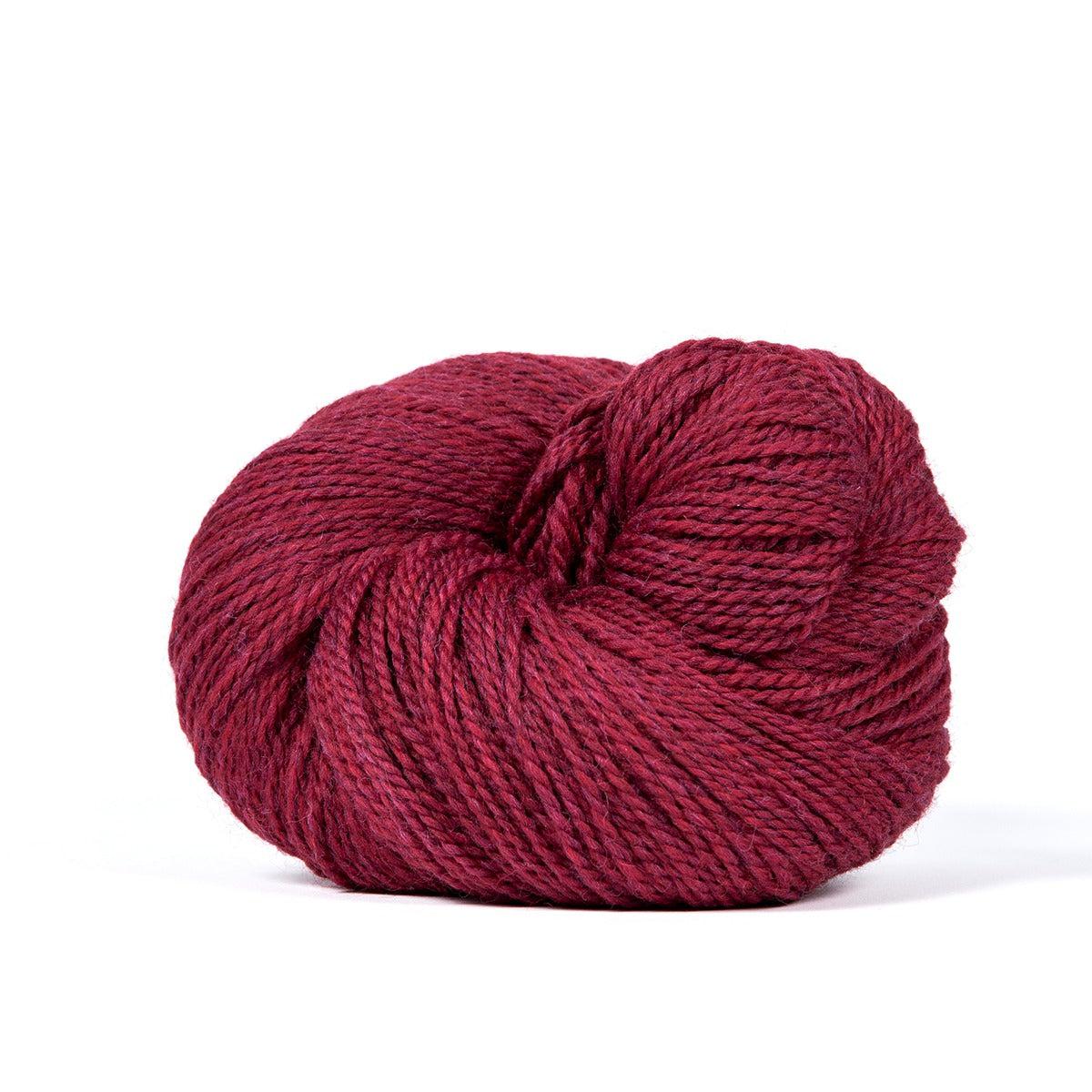 Kelbourne Woolens-Scout-yarn-614 Scarlet Heather-gather here online