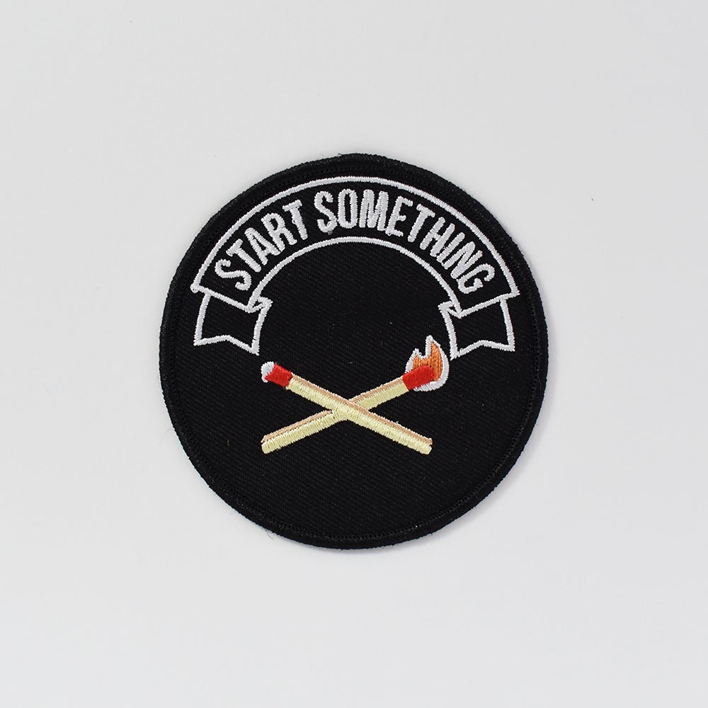 City of Industry-Start Something Embroidered Patch-accessory-gather here online