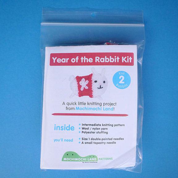 MochiMochi Land-Tiny Year of the Rabbit Kit-knitting / crochet kit-gather here online