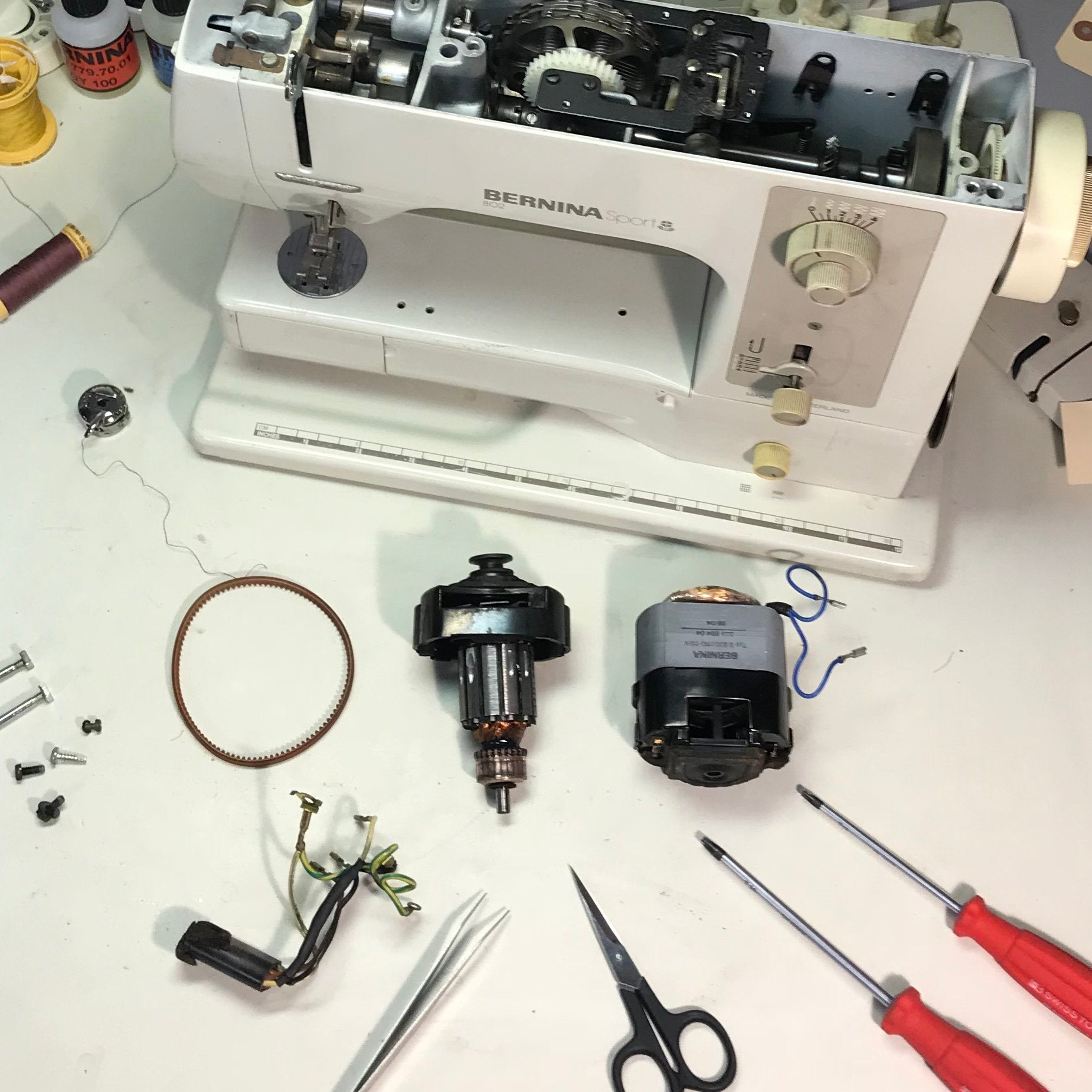 Fine Point Serger/Sewing Machine Tweezers
