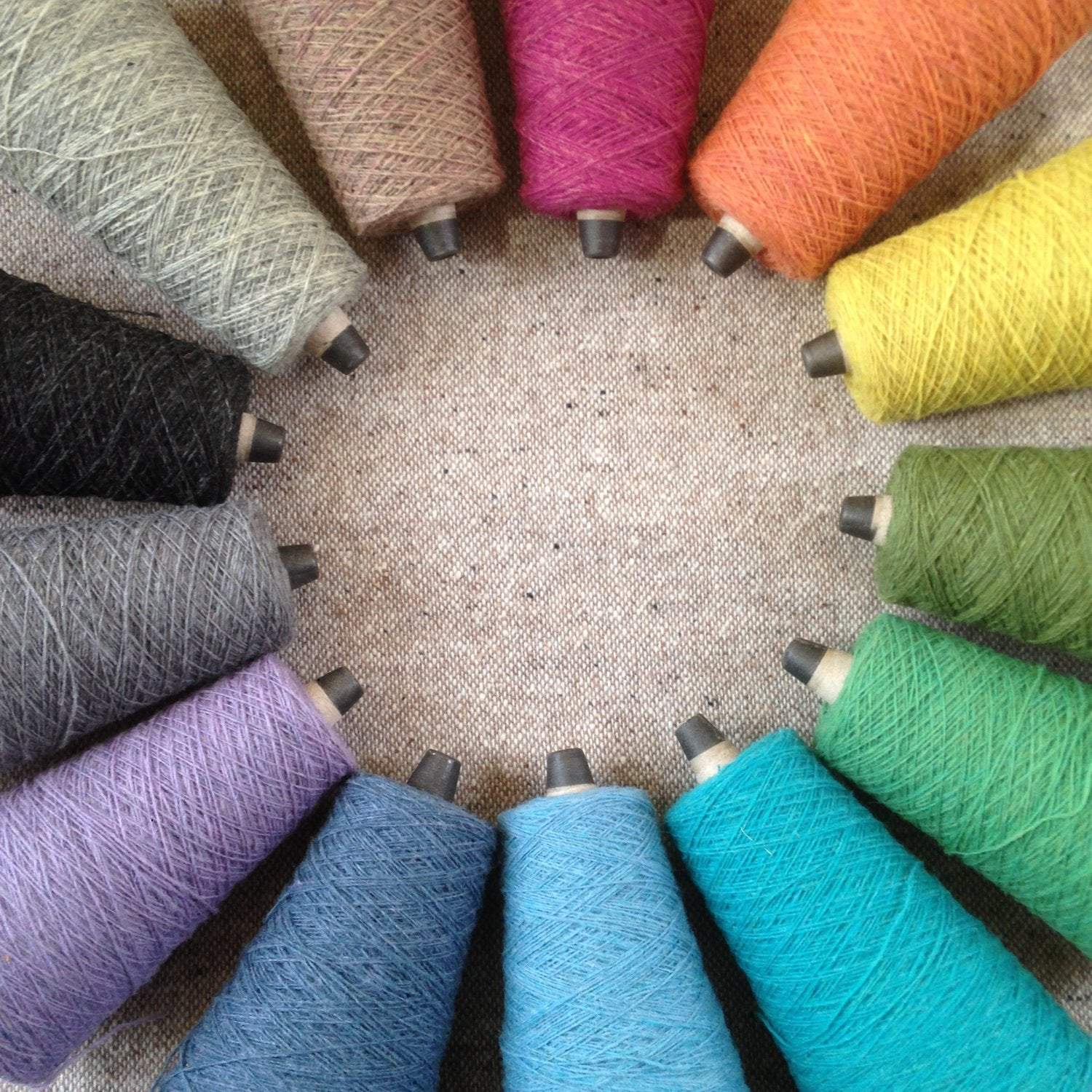 Yarn Pack / Yarn Kit / %100 Cotton Yarns / 7 Pieces Yarn Set / Blue / 100  Gr Each / Punch Needle Yarn / Cotton Amigurumi Yarn / Crochet Yarn 